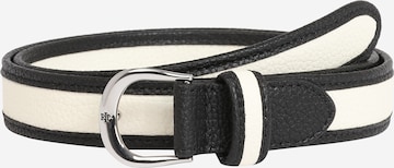Lauren Ralph Lauren - Cinturón 'KENTON' en negro: frente