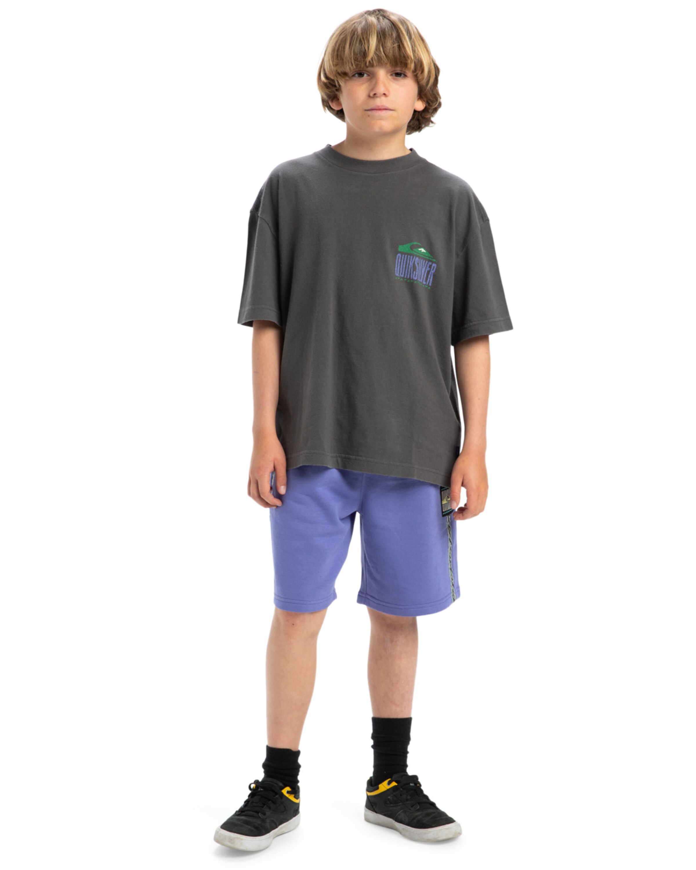 QUIKSILVER T-shirt 'World Force' in Grau