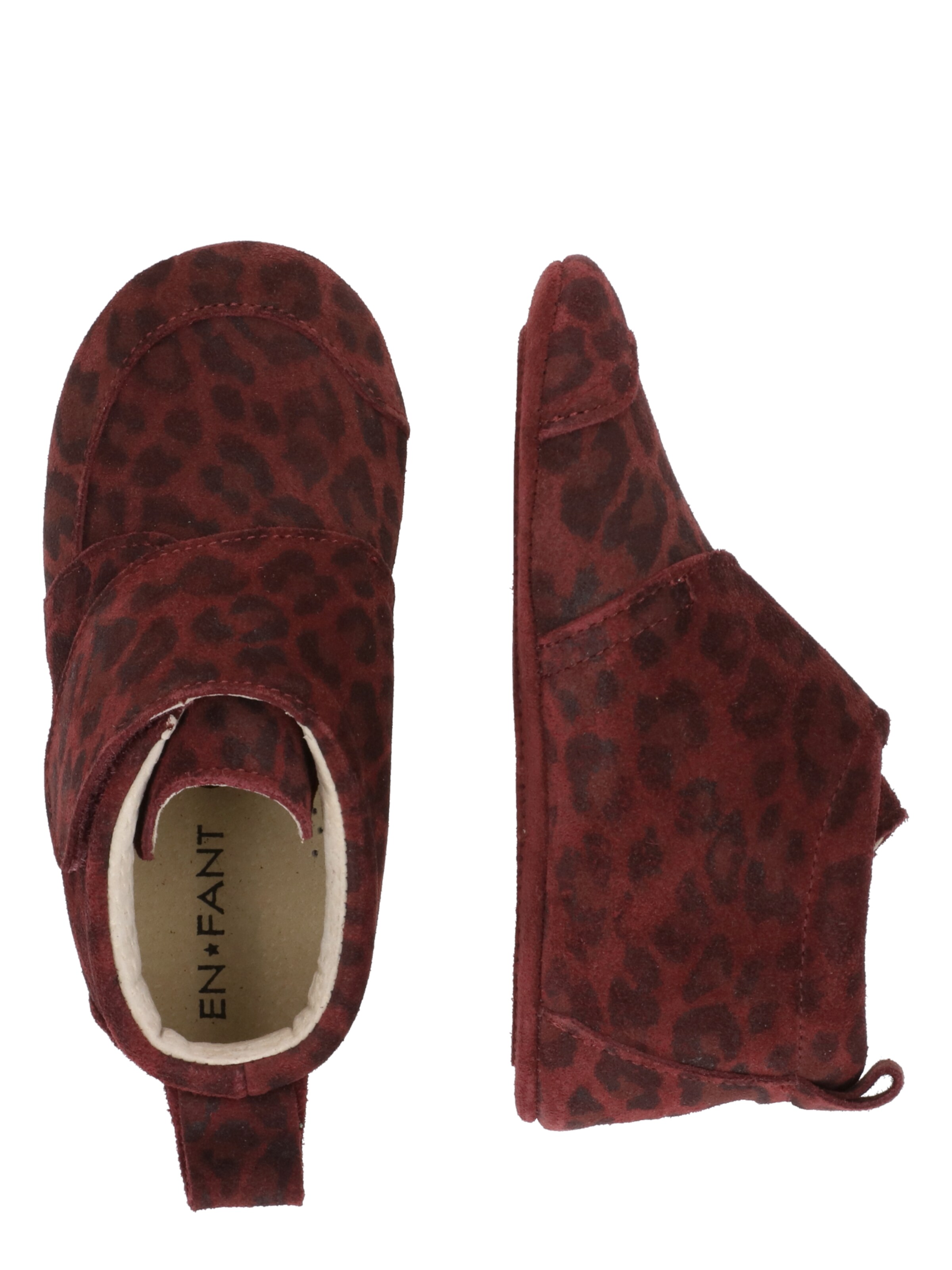 EN FANT Botičky pro první krůčky – červená