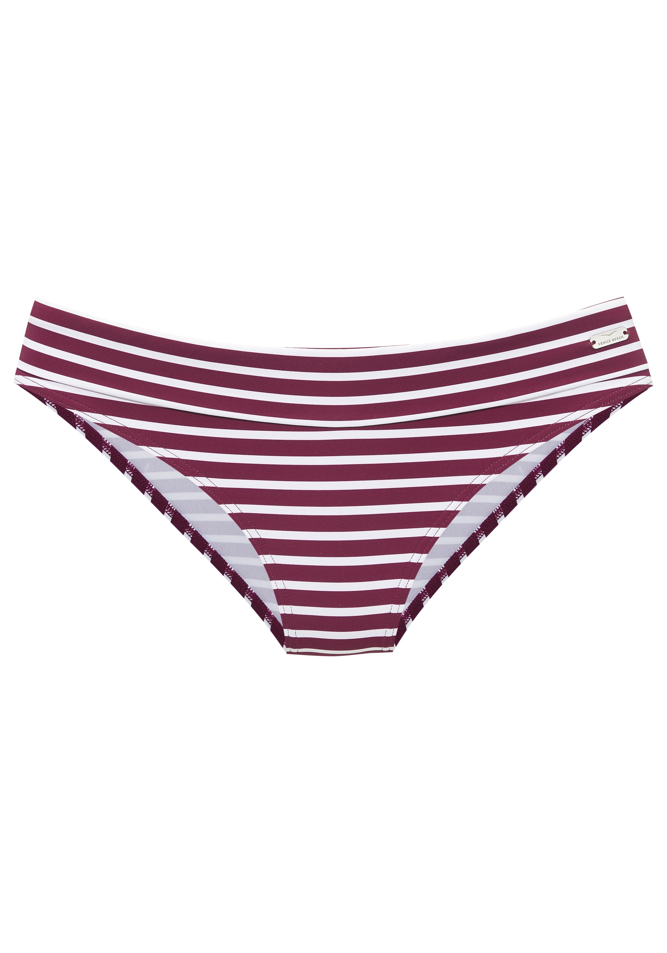 Slip bikini di VENICE BEACH in rosso: frontale