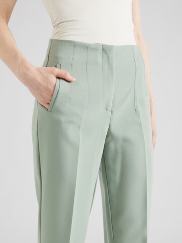 ONLY Tapered Trousers with creases 'RAVEN LIFE' in Green