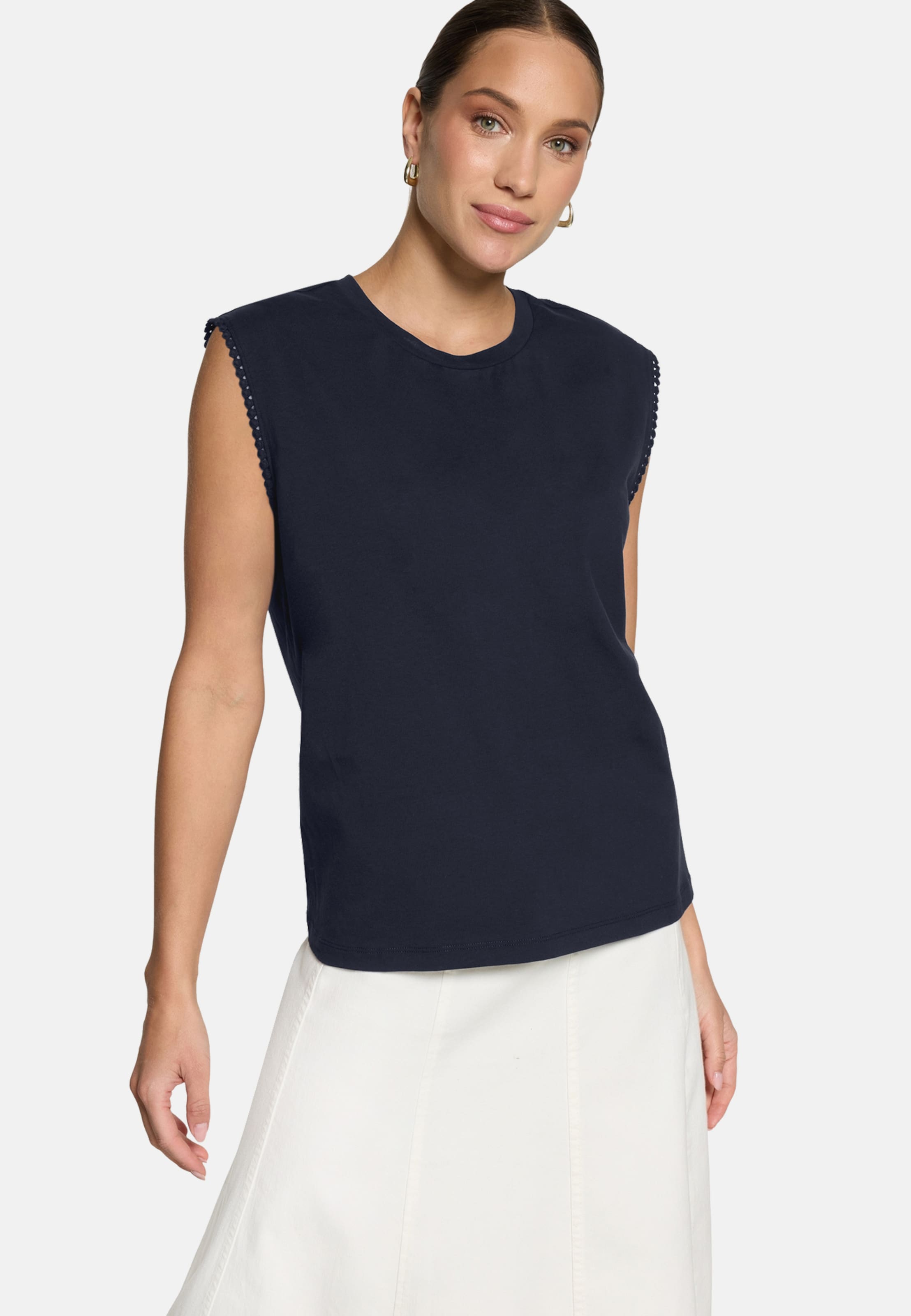 T-shirt zero en bleu : devant