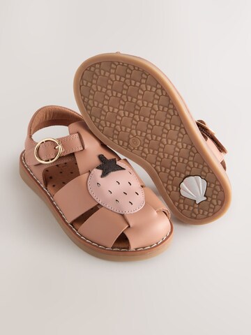Next - Sandalias en marrón