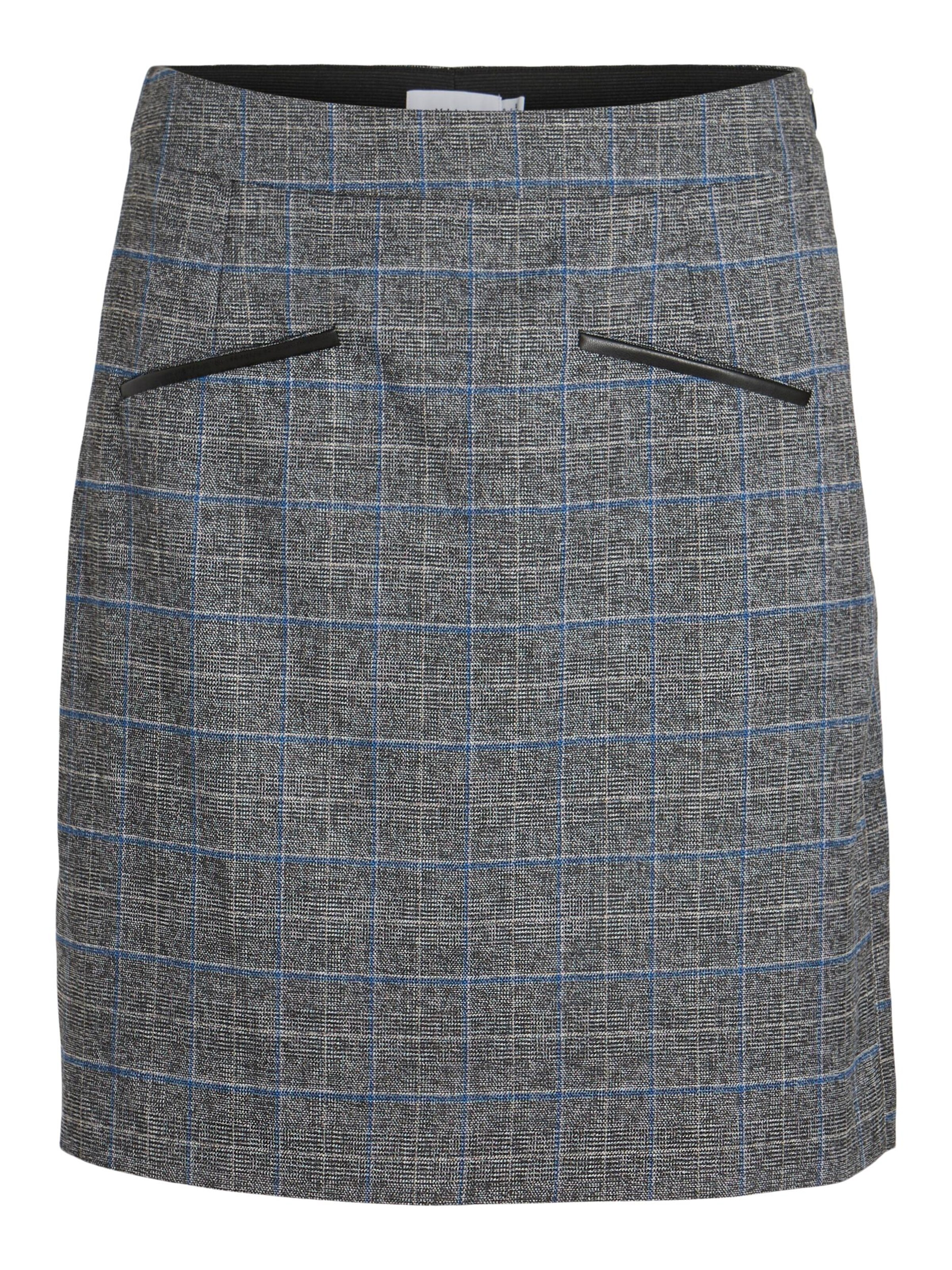 VILA Φούστα 'CLUE' σε μαύρο: μπροστά