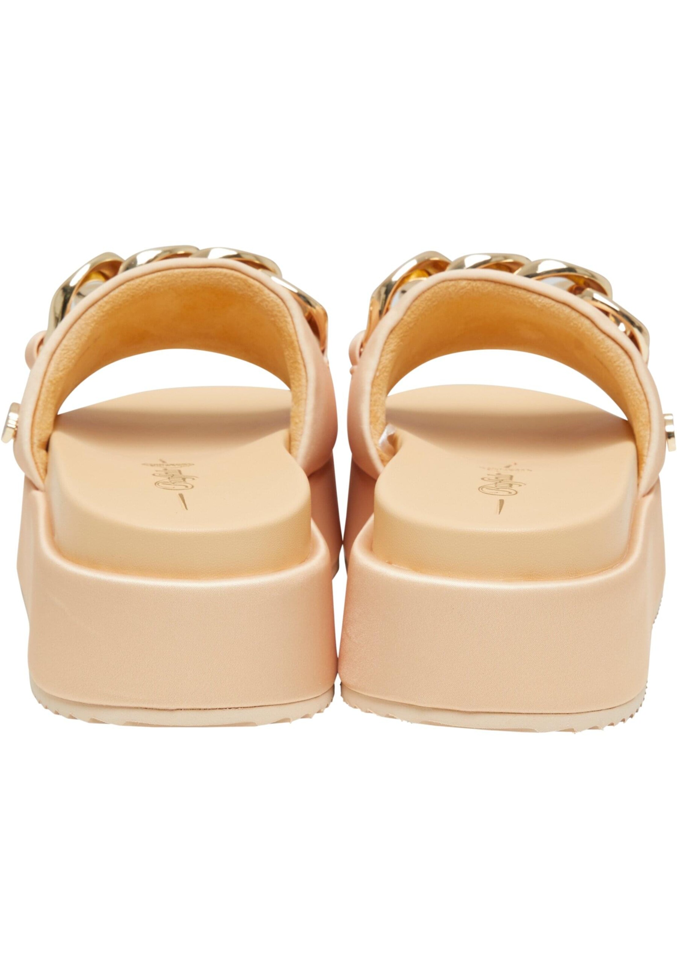 BUFFALO Mules in Beige