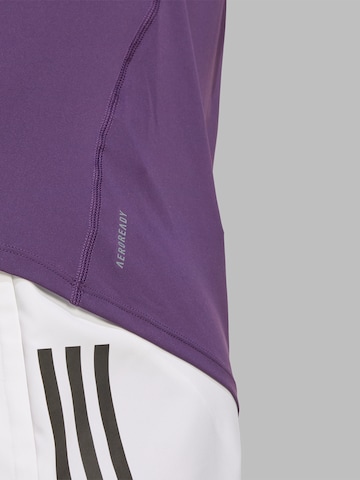 ADIDAS PERFORMANCE Функционална тениска 'Adizero Essentials' в лилав