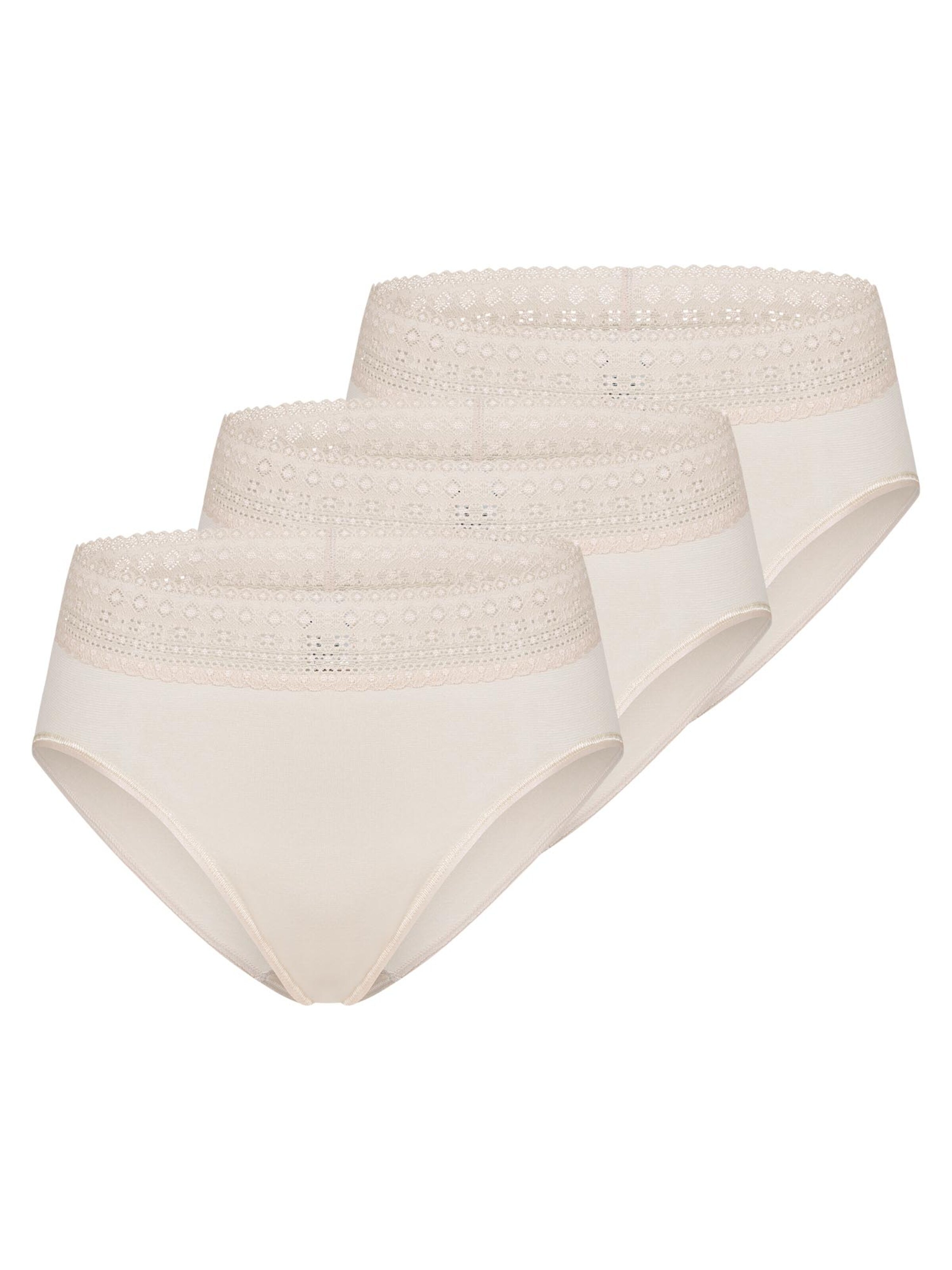 Mey Panty 'Modal Lace' in Beige: front