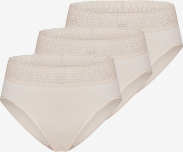 Mey Panty 'Modal Lace' in Beige: front