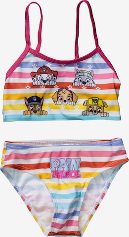 PAW Patrol Bustier Bikini 'Paw Patrol' in Mischfarben: Vorderseite
