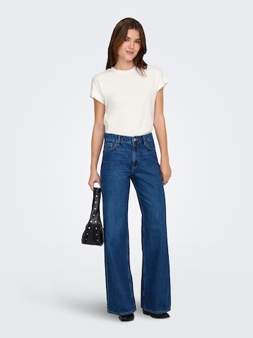 balta ONLY Marškinėliai 'ONLERICA'