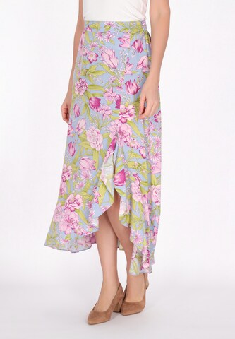 Usha Skirt in Blue: front