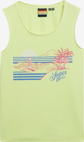 Superdry & Co Top in Gelb: Vorderseite