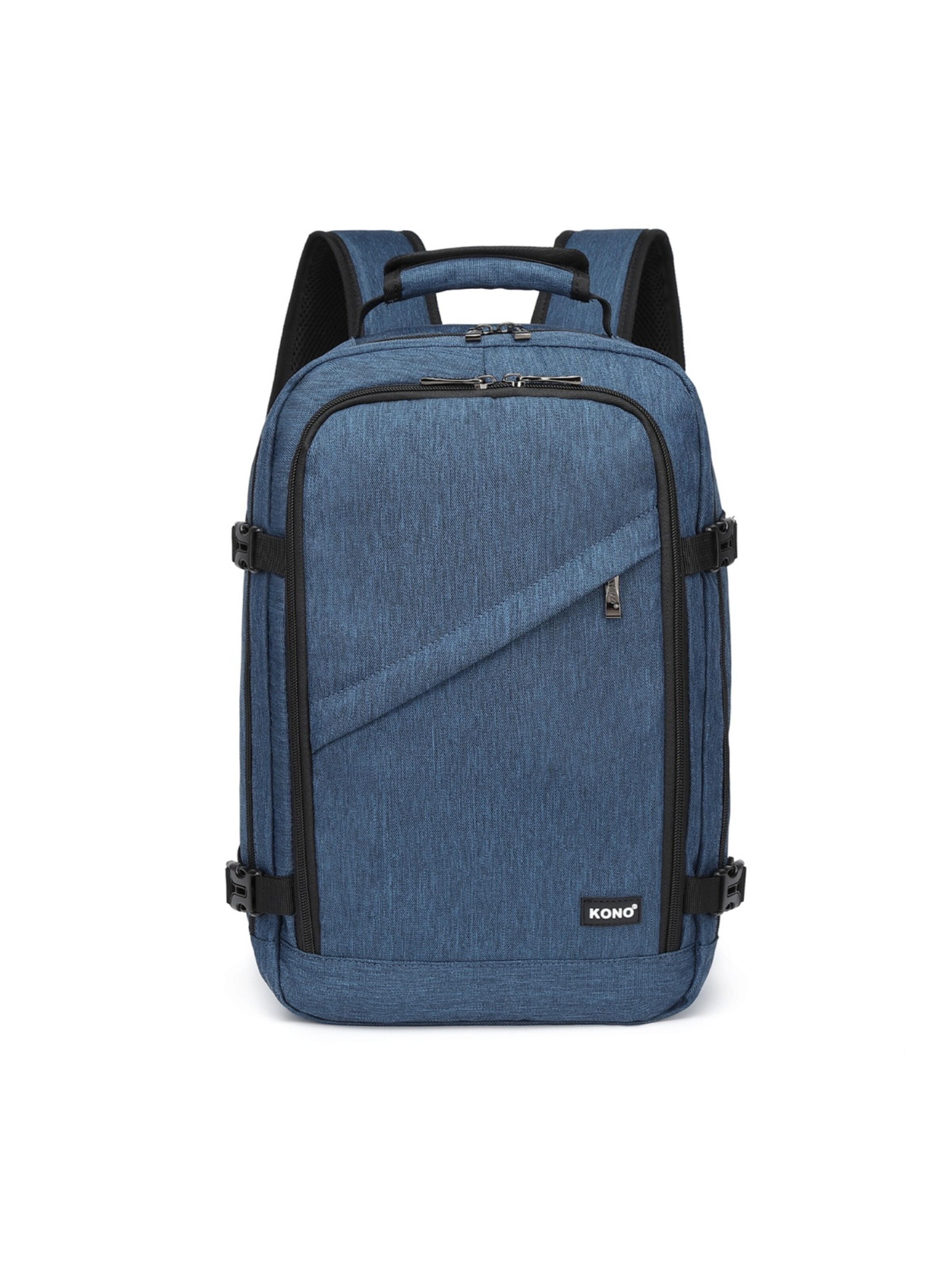 Kono Backpack in Blue: front