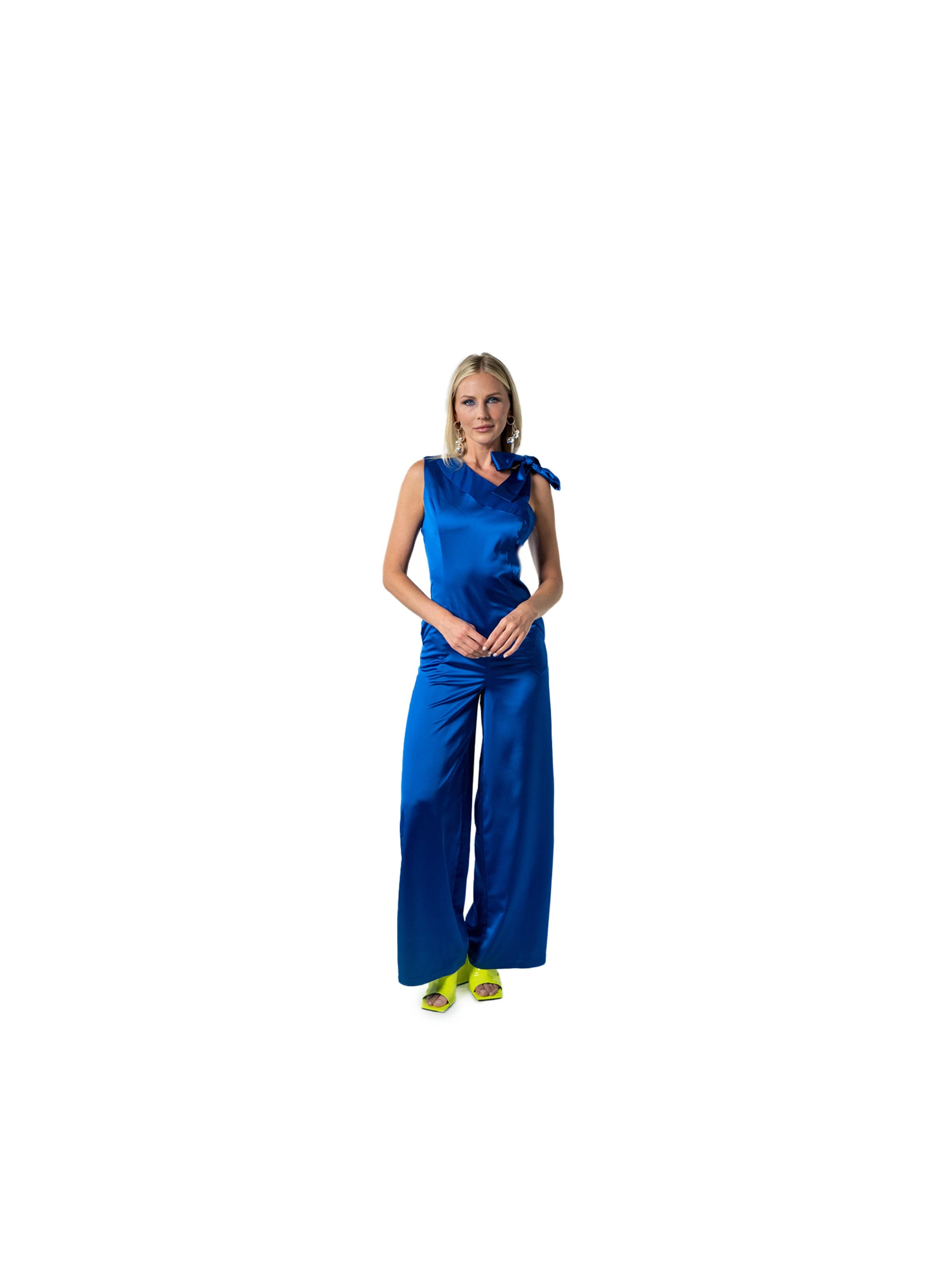 MARYLAND Studio Jumpsuit 'Signature Jumpsuit' in Blue: front