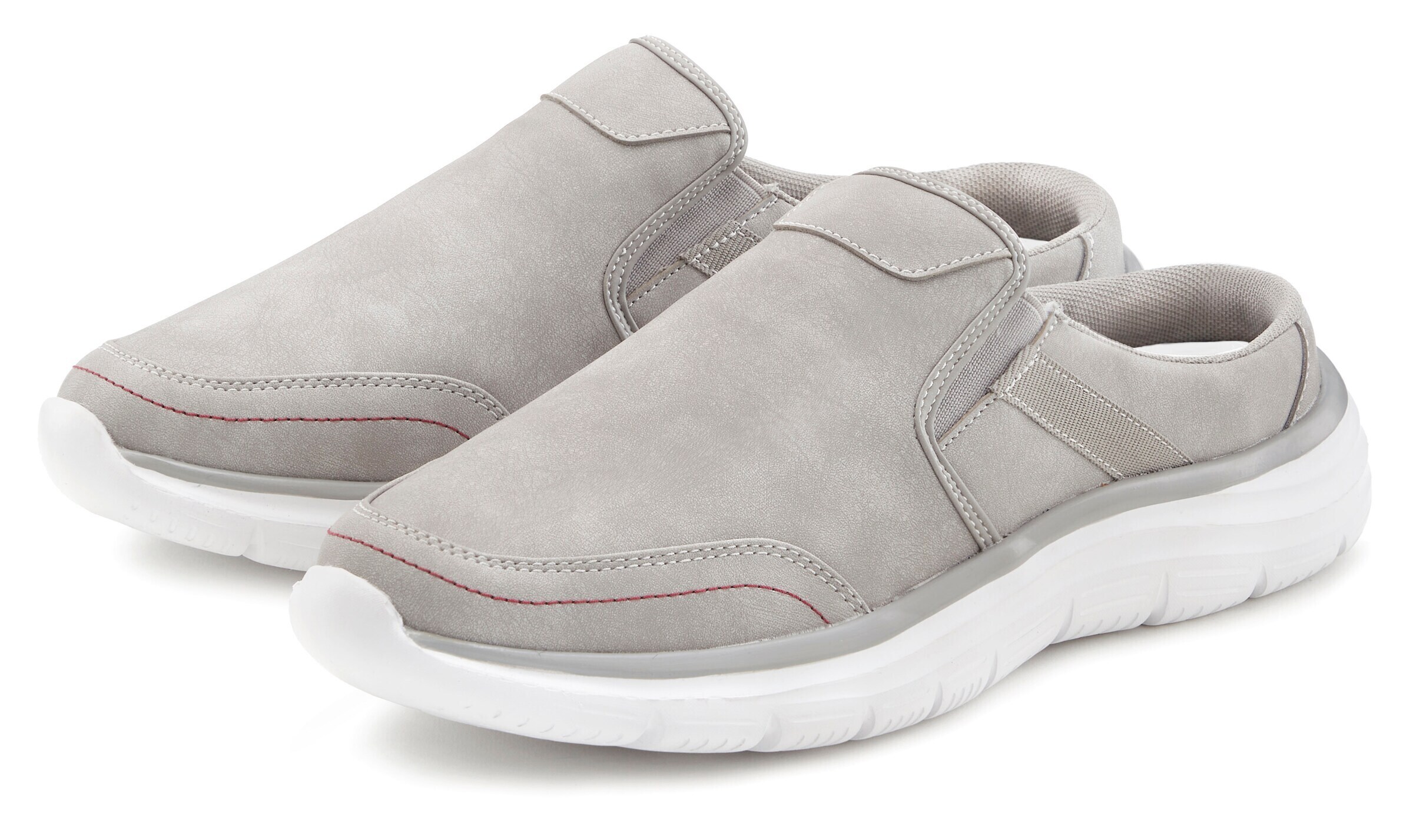 JOHN DEVIN Slipper in Grau