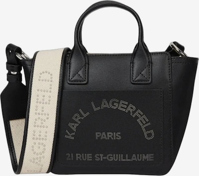 One Size dydžio Pirkinių krepšys 'Karl Lagerfeld Cabas Mini Cuir Noir' iš Karl Lagerfeld, spalva – juoda, Prekių apžvalga