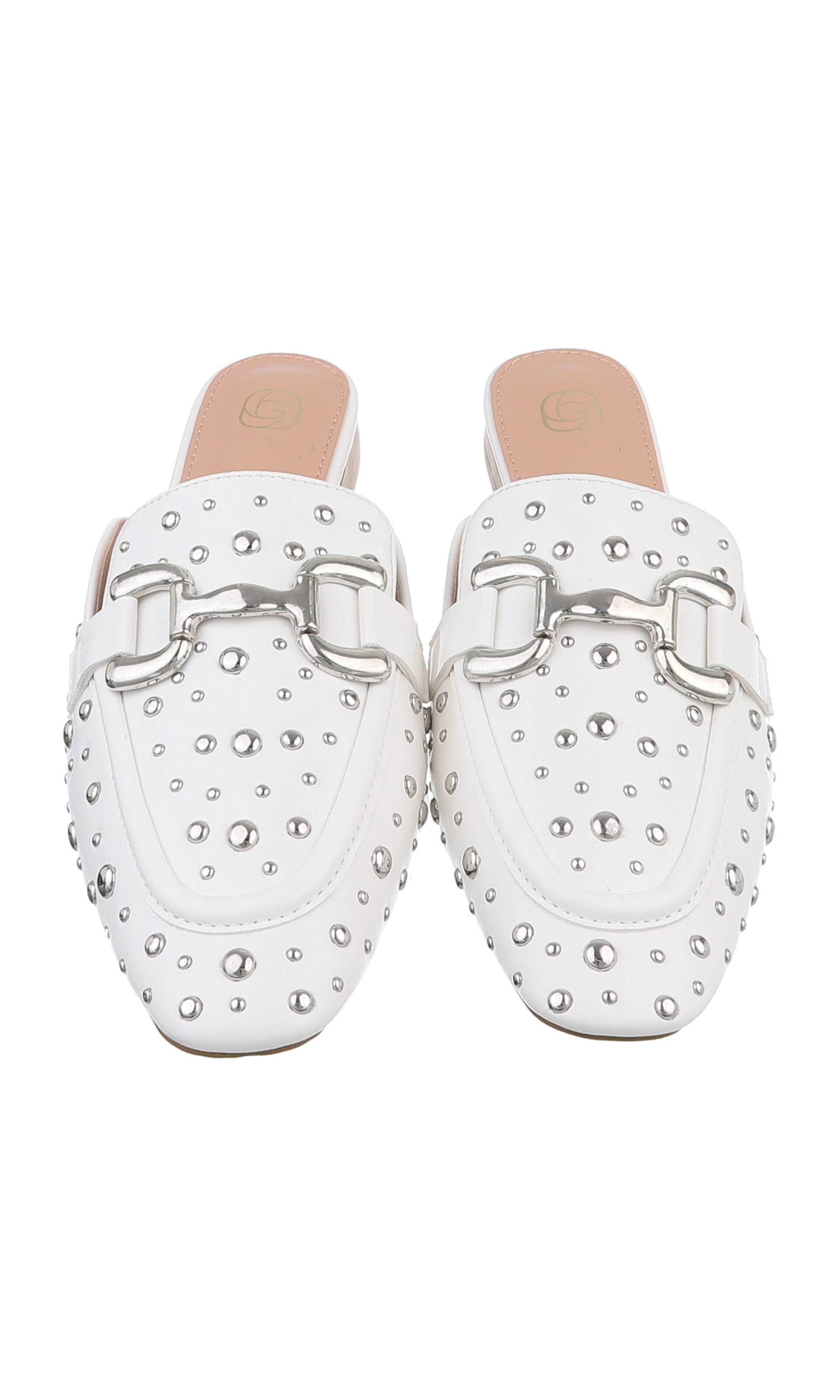 Ital-Design Pantolette in Weiß