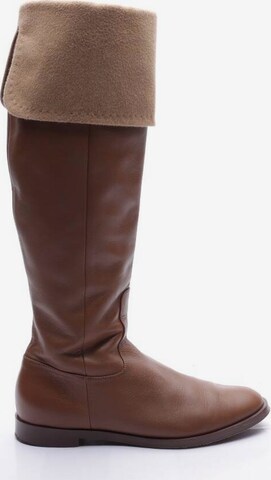 Max Mara Dress Boots in 41 in Brown: front