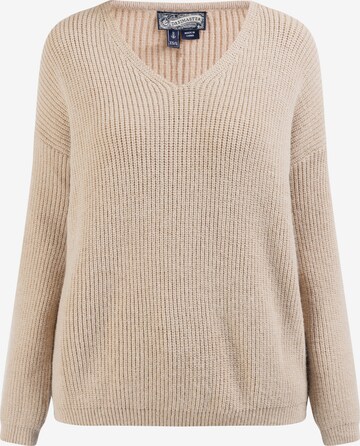 DreiMaster Vintage - Pullover 'Idem' em bege: frente