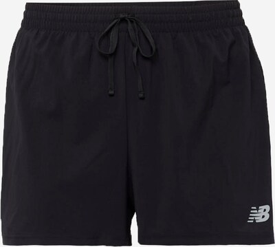 new balance Pantalon de sport 'Essentials' en gris clair / noir, Vue avec produit