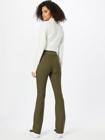 Bootcut Pantalon 'SHANTAL' Freequent en vert