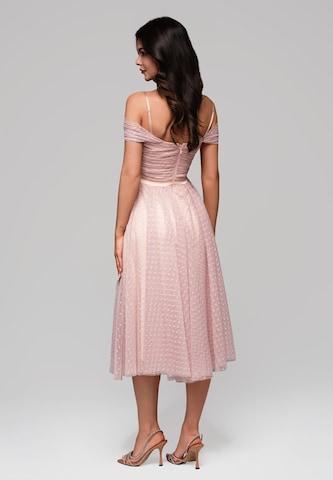 Ombre Evening dress in Pink