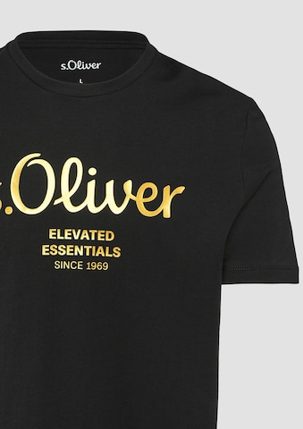 s.Oliver Shirt in Schwarz