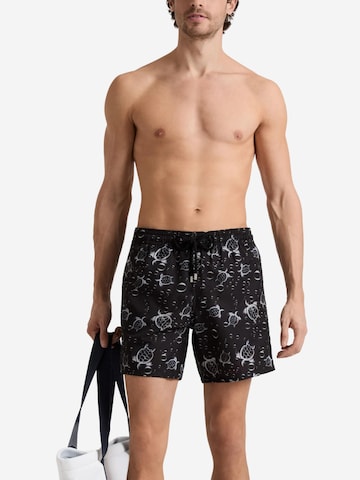 Vilebrequin Badeshorts‌‌‌‌‌‌‌‌ in Schwarz: Vorderseite
