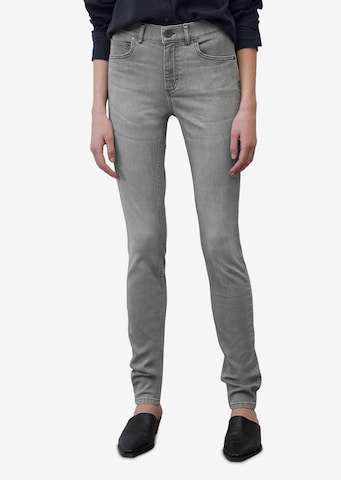 Marc O'Polo Skinny Jeans 'Skara' in Grijs: voorkant