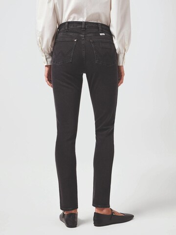 WRANGLER Skinny Jeans 'Wrangler - SIENNA SULTRY BLACKOUT' in Black