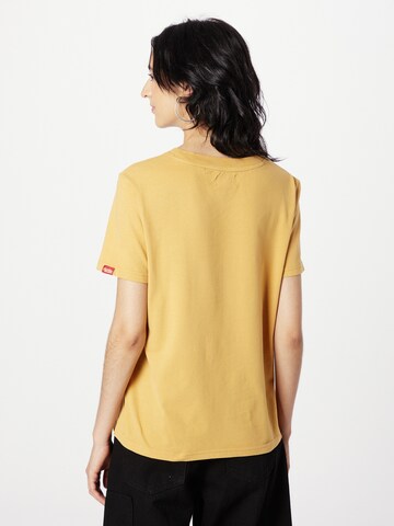 Superdry Koszulka w kolorze żółty