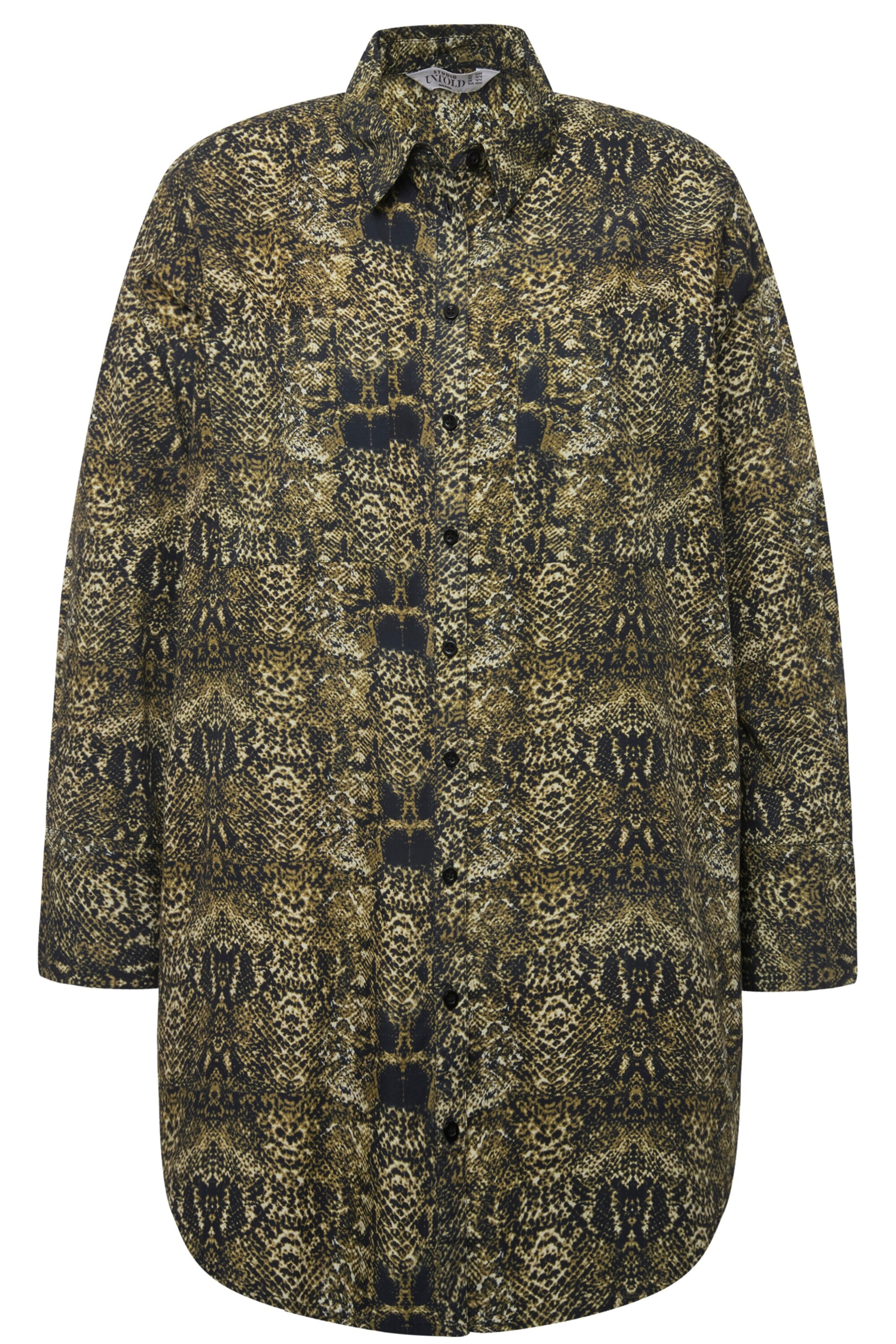 Chemisier Studio Untold en vert : devant