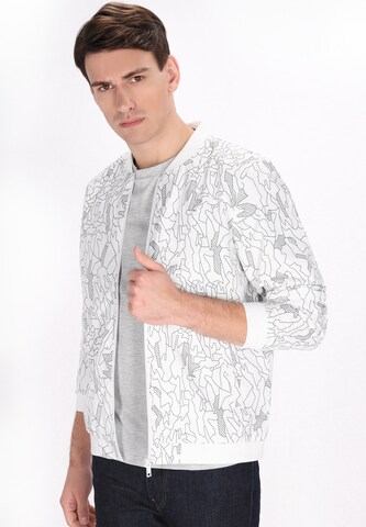 Veste mi-saison Mo ATHLSR en blanc : devant