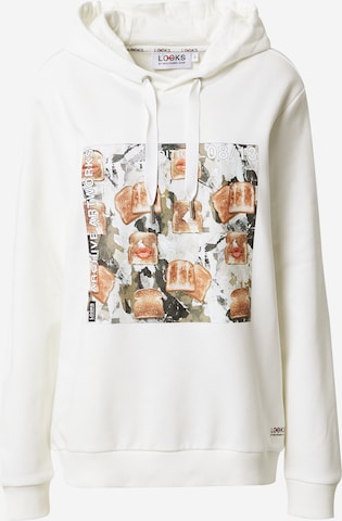 LOOKS by Wolfgang Joop - Sweatshirt em bege: frente