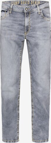 CAMP DAVID Regular Jeans in Grey: front