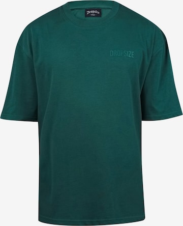 Dropsize Majica | zelena barva: sprednja stran
