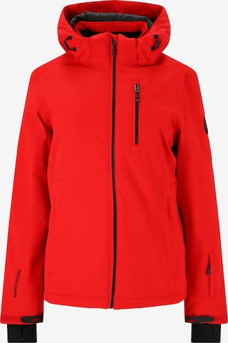 Whistler Skijacke Drizzle in Rot: Vorderseite