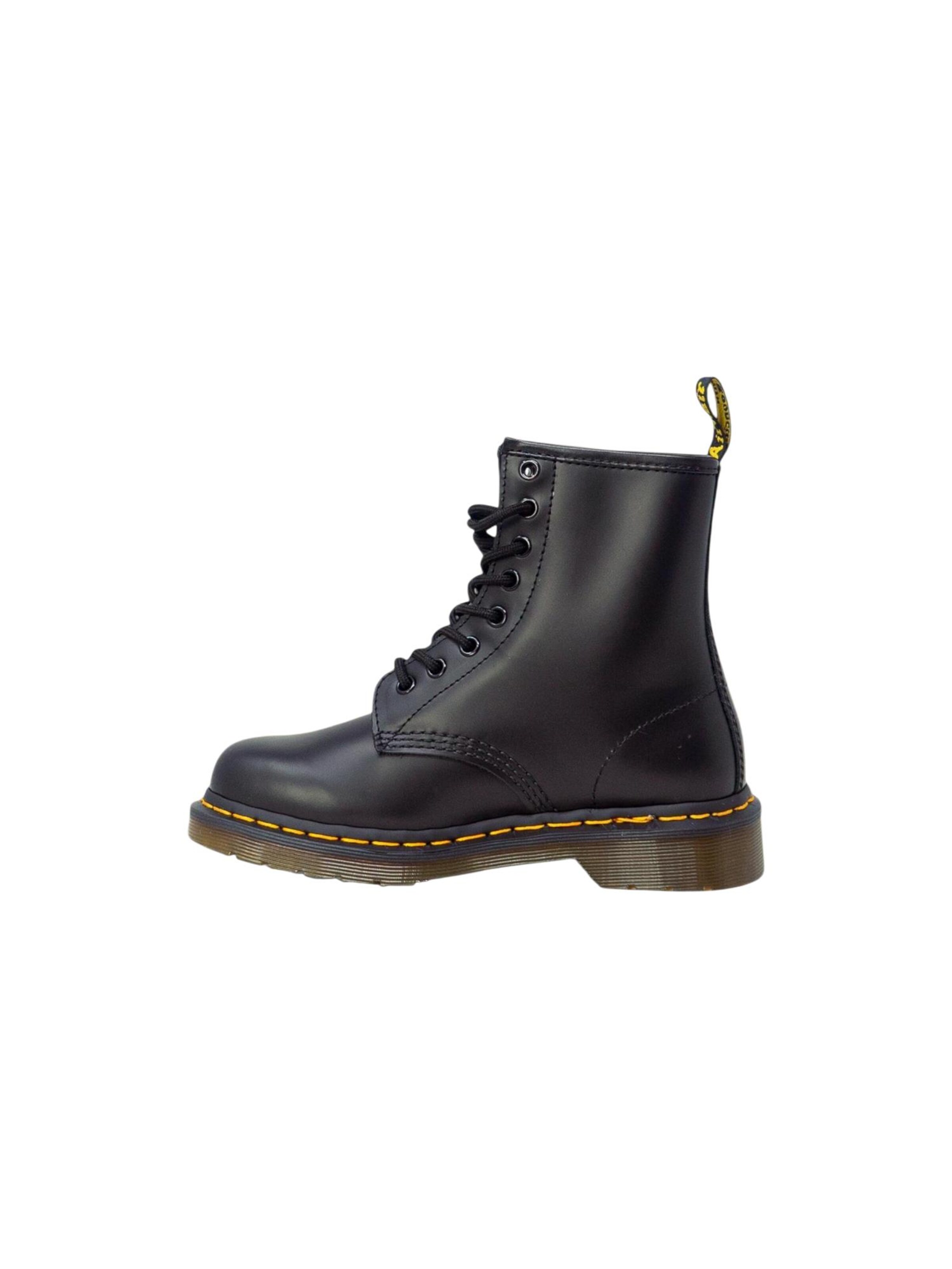 Stivale stringato '1460 CLASSIC SMOOTH 11822006' di Dr. Martens in nero