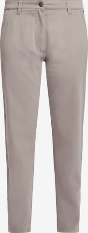 Oxmo Regular Chino Pants 'Doneta' in Grey: front