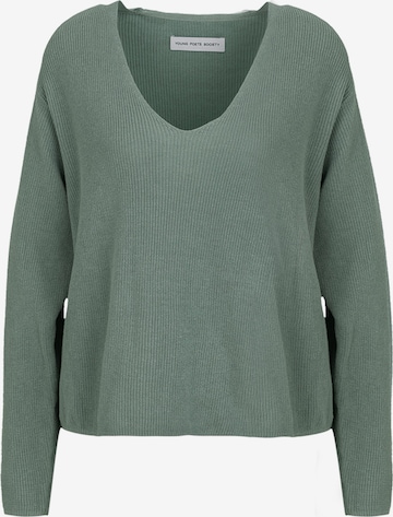 Young Poets Sweater 'Bente' in Green: front