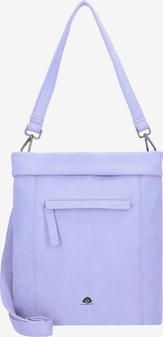 GREENBURRY Shoulder Bag in Purple: front