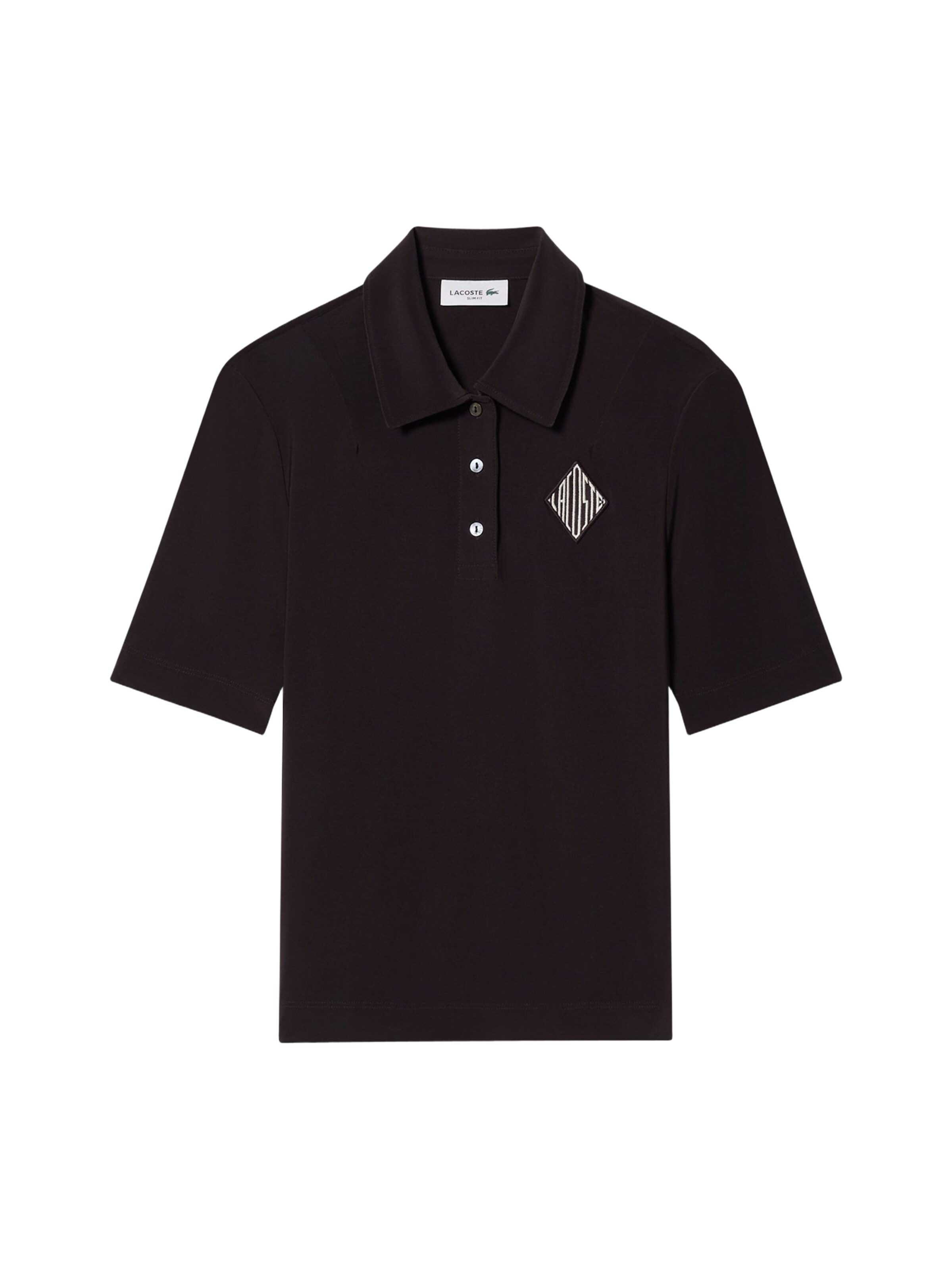 Maglietta di LACOSTE in marrone: frontale