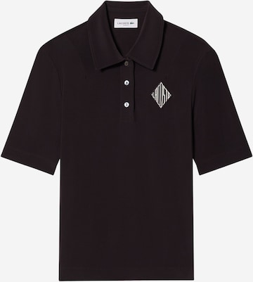 LACOSTE - Camisa em castanho: frente