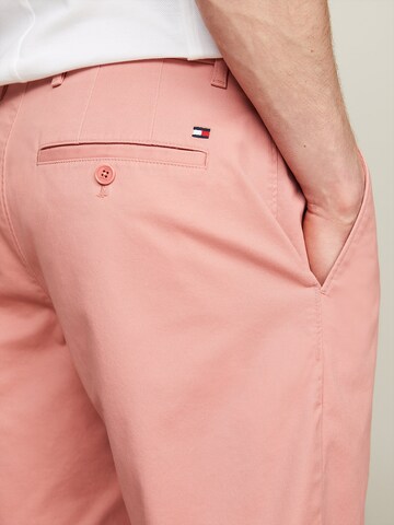 TOMMY HILFIGER Regular Chino Pants 'Brooklyn 1985' in Orange