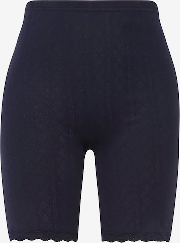 Ulla Popken Skinny Shapingbroek in Blauw: voorkant