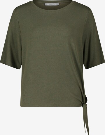 T-shirt Betty & Co en vert : devant