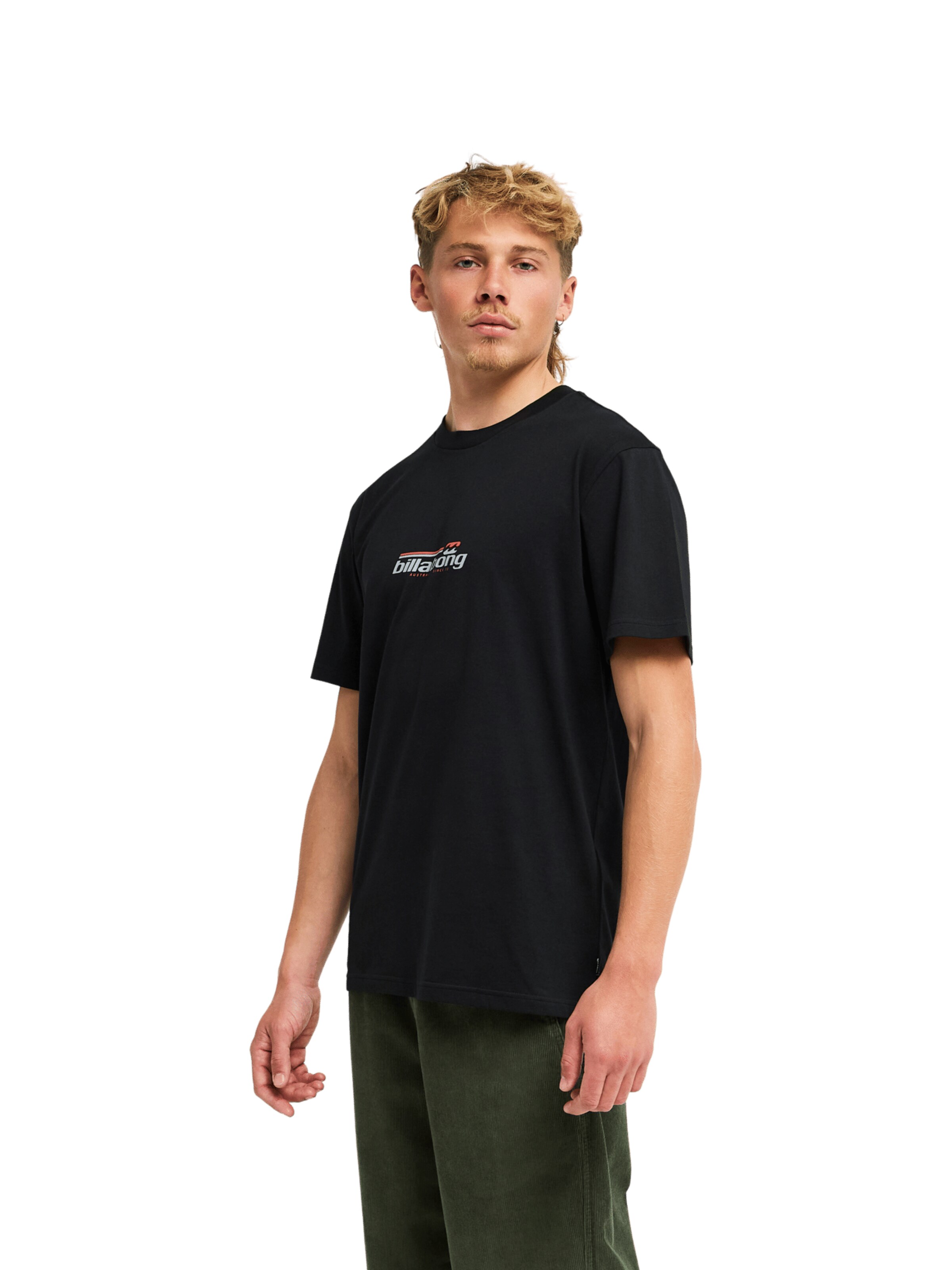 BILLABONG Shirt 'Word Mark' in Black