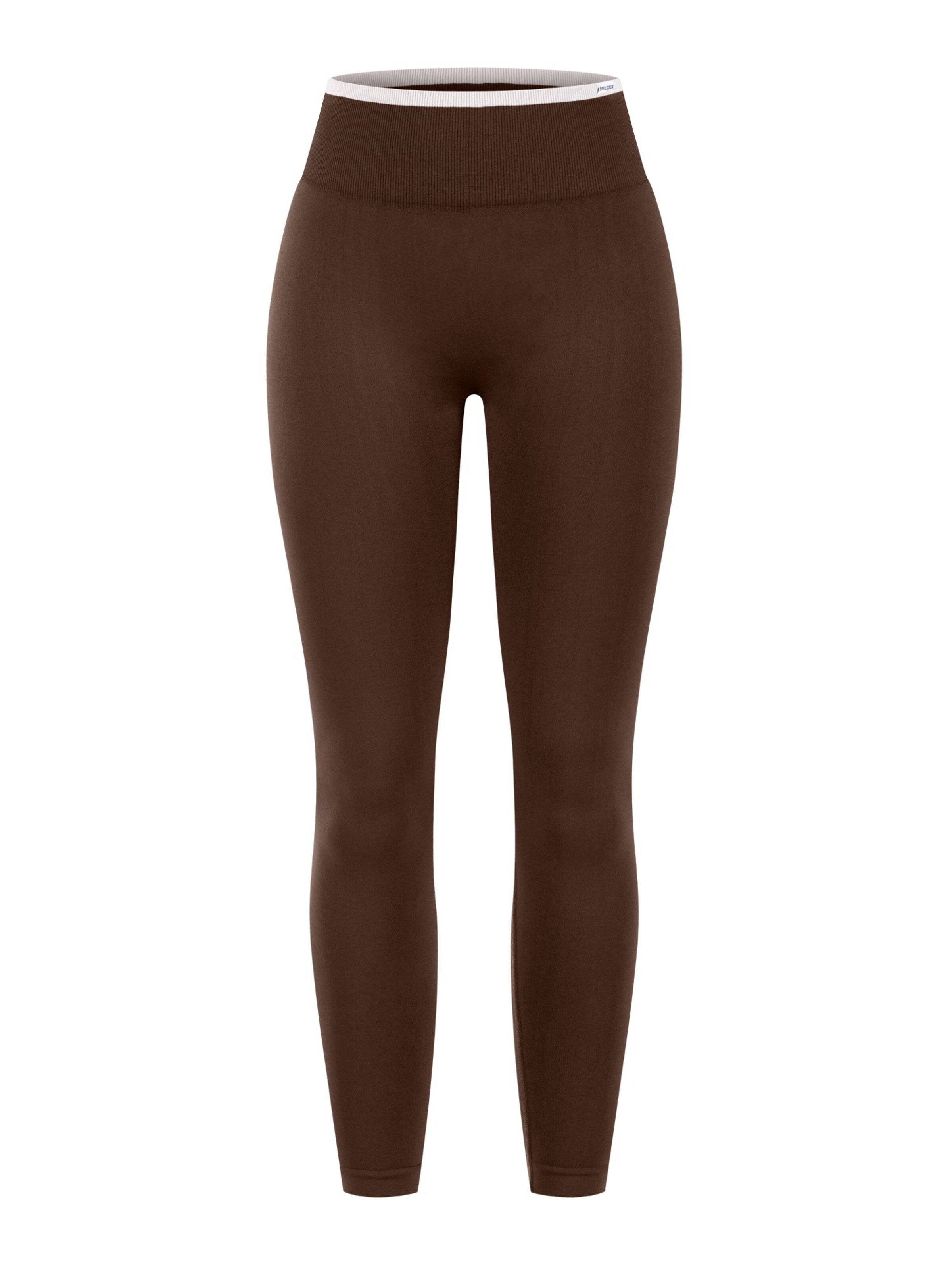 Smilodox Leggings in Bruin: voorkant