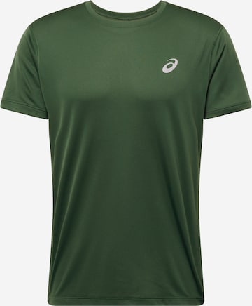 ASICS Performance Shirt in Green: front