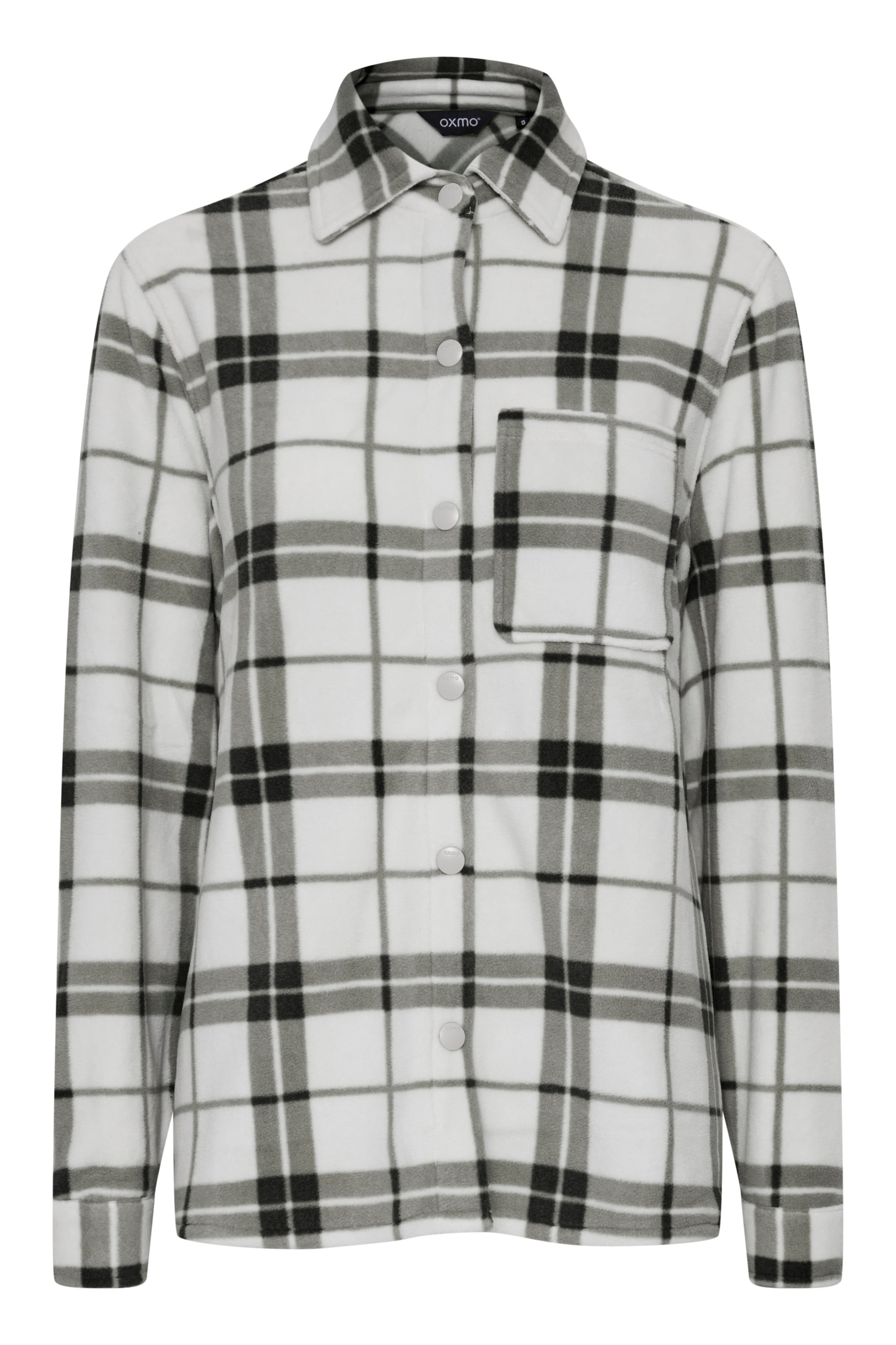 Oxmo Tussenjas 'Chia' in Wit: voorkant